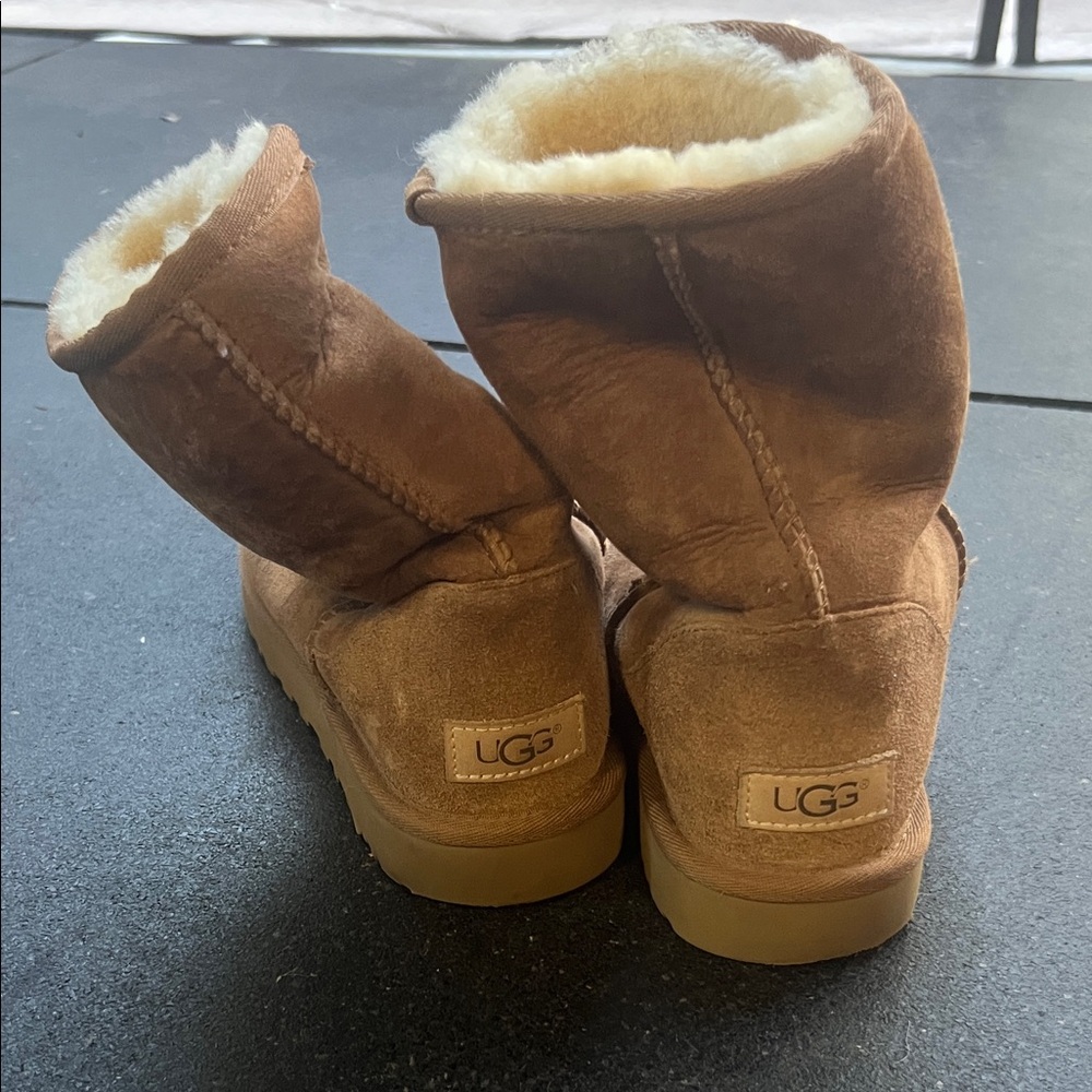 UGG Tan Shearling Boots